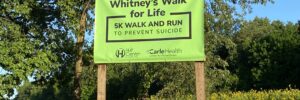 Whitney's Walk for Life suicide prevention fundraiser 2023
